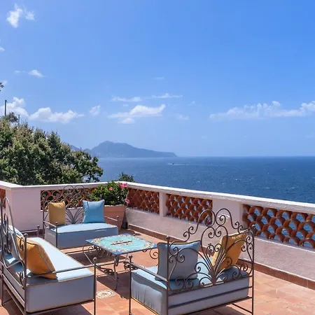 Villa Dafne Heated Pool Villa With Sea Views & Services Feeling Italy Villa Massa Lubrense